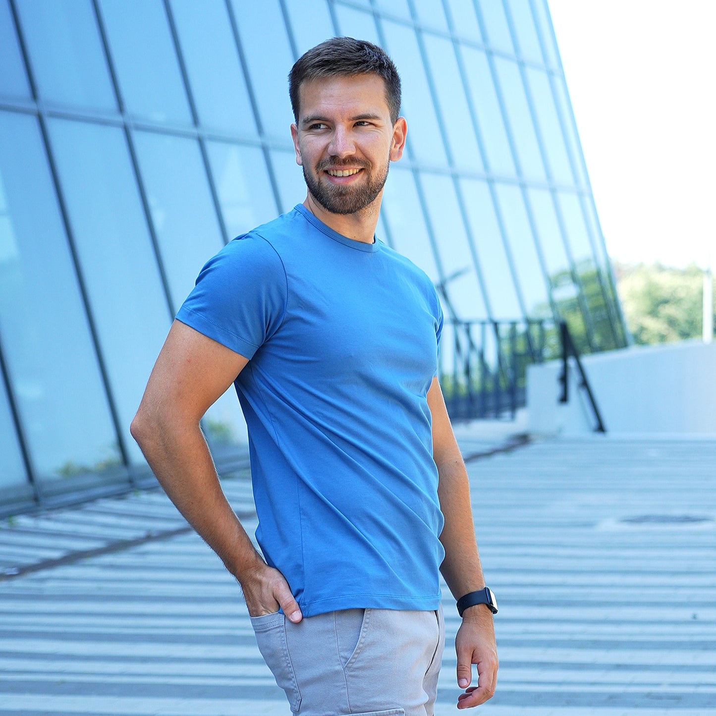 JK store - Crew-Neck AB Tee from Intersect