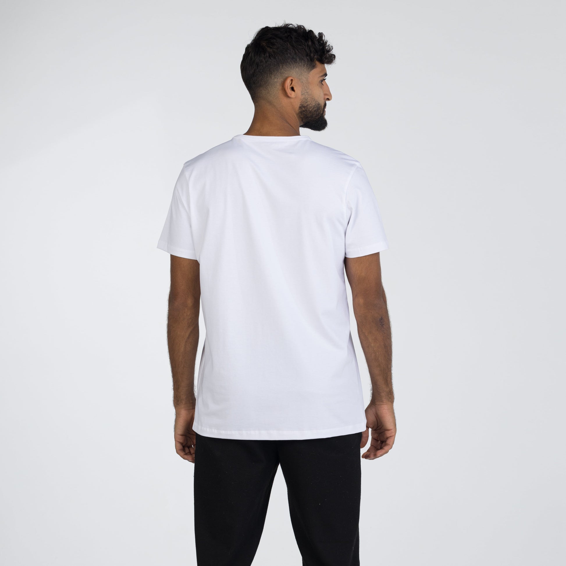 intersect Egyptian cotton crew white tee