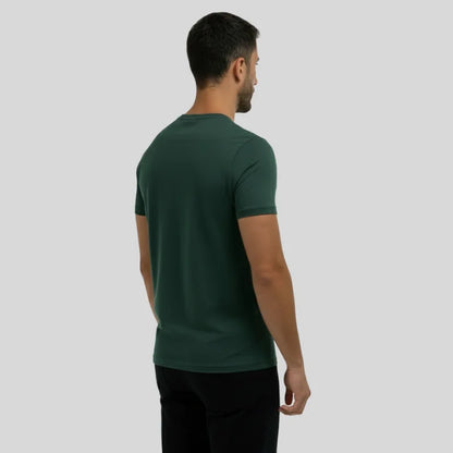 Premium men’s meadow green t-shirt made from Giza Egyptian cotton by Intersect Collection